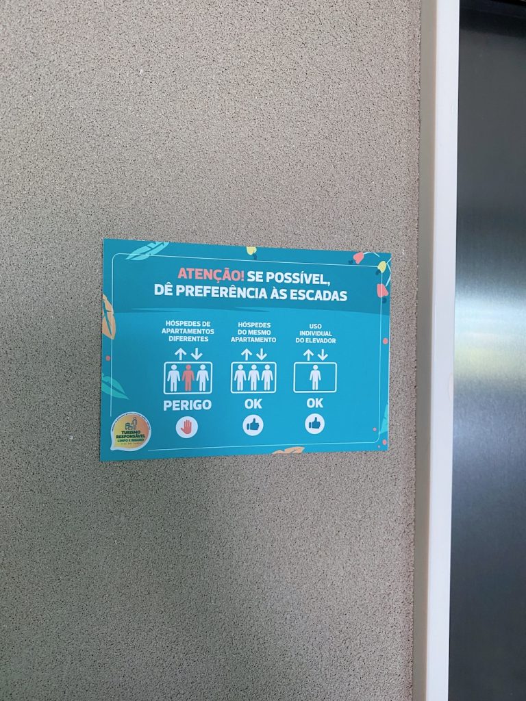 Avisos sobre novos protocolos adotados na reabertura do Japaratinga Lounge Resort