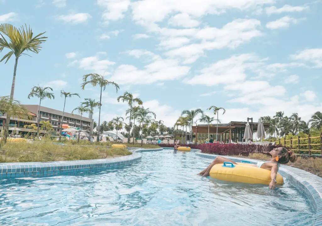piscina do melhor resort all inclusive do Brasil