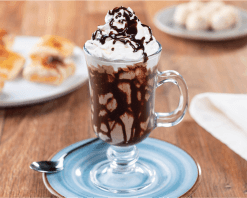 Imagem de um café delicioso no moenda