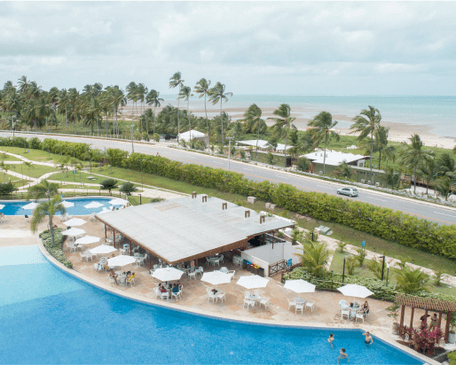 Imagem do Bar Verano, um dos pontos de consumo do nosso resort all inclusive premium