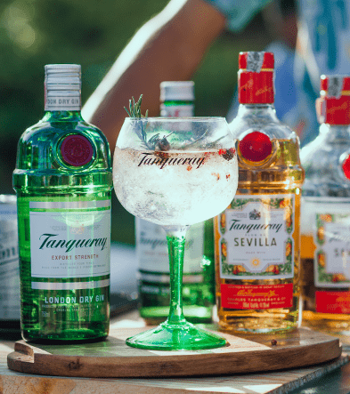 Drinks com gin Tanqueray no carnaval all inclusive premium do Japaratinga Lounge Resort